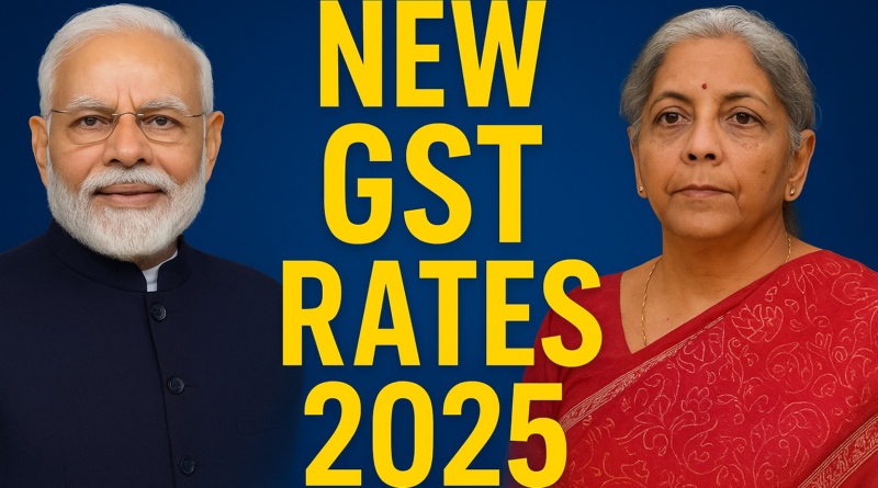 New GST Rates in India